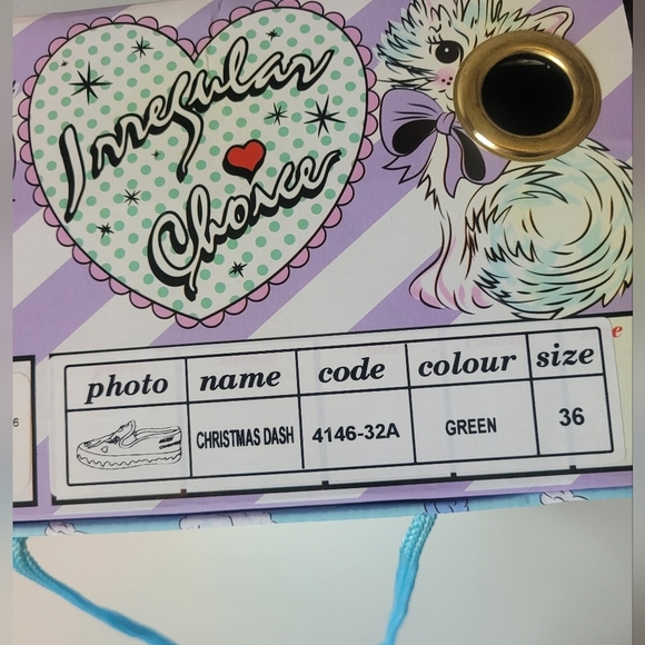 Irregular Choice Christmas Dash Sneakers, VGUC, Size 36 - Picture 11 of 11